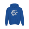 13872168925586865098_2048.webp Youth Customizable Hooded Sweatshirt - Perfect for Gifts, Birthday, School Events, Sports Teams, Casual Wear