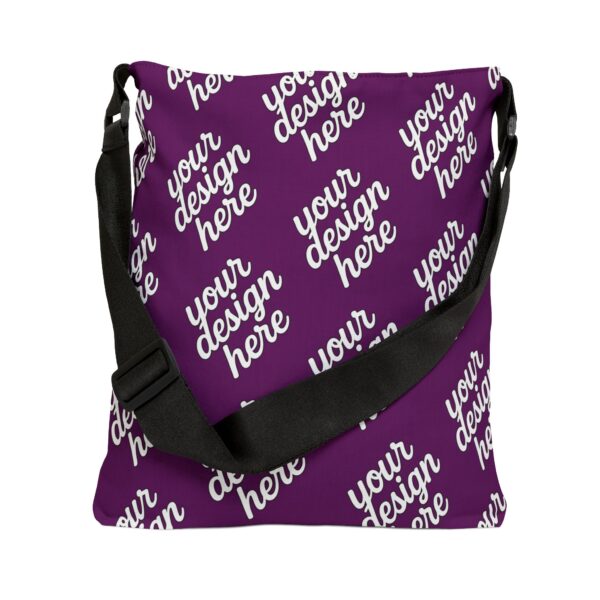 Customizable Adjustable Tote Bag - Personalized Bag for Shopping, Gym, Beach, Travel, Gifts