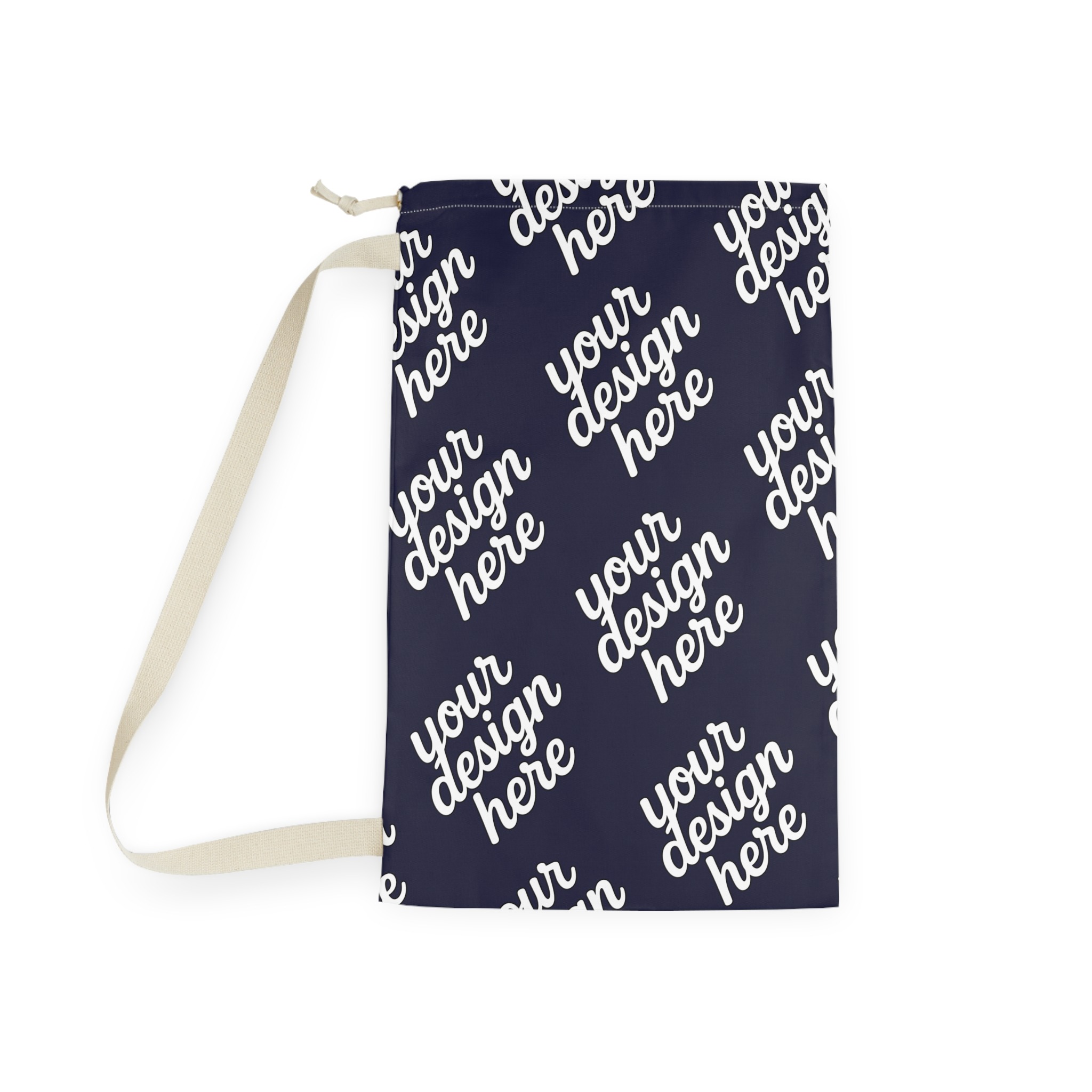 Stylish Laundry Bag with Customizable Design