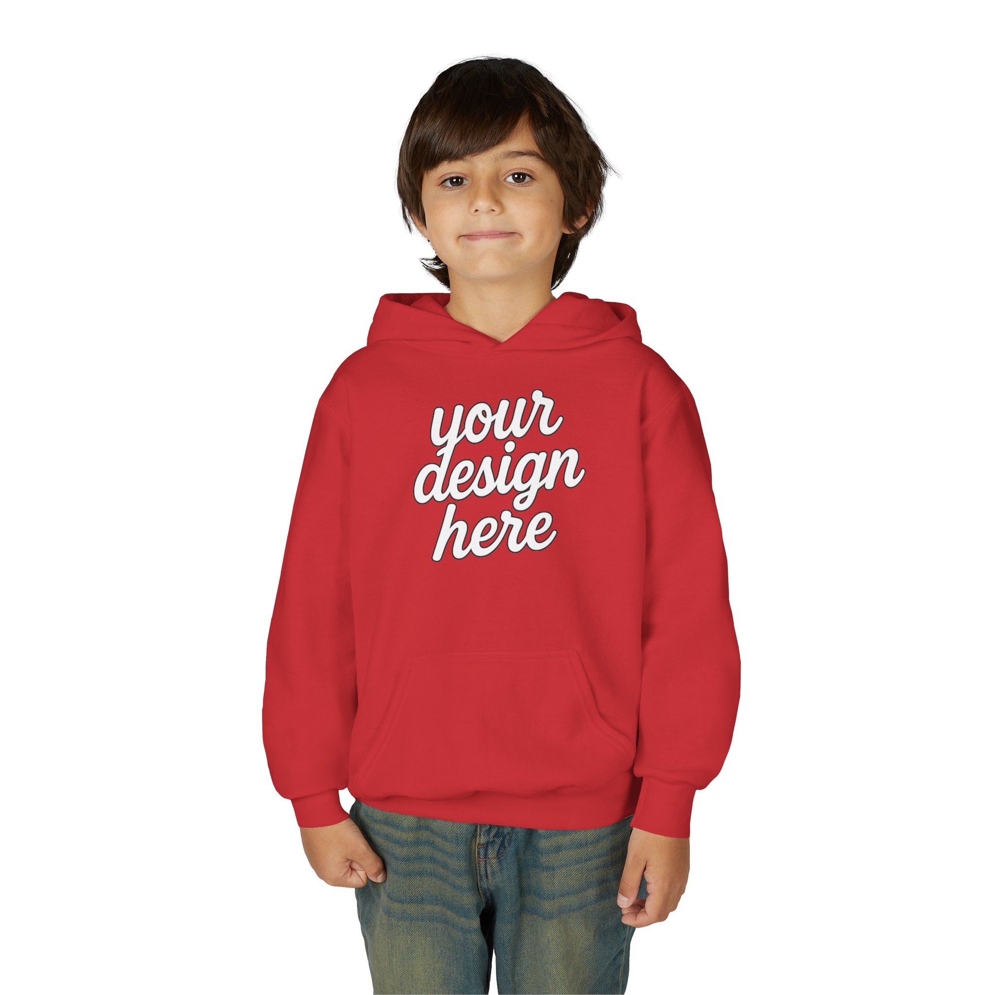 Customizable Youth Hoodie with Stylish Text Design, Personalized Gift, Trendy Streetwear, Perfect for Birthdays, Festive Celebrations, [...]