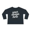 14153347822264507668_2048.jpeg Customizable Toddler Long Sleeve Tee, Kids Fashion, Personalized Gift, Birthday Outfit, Playtime Wear, Baby Shower