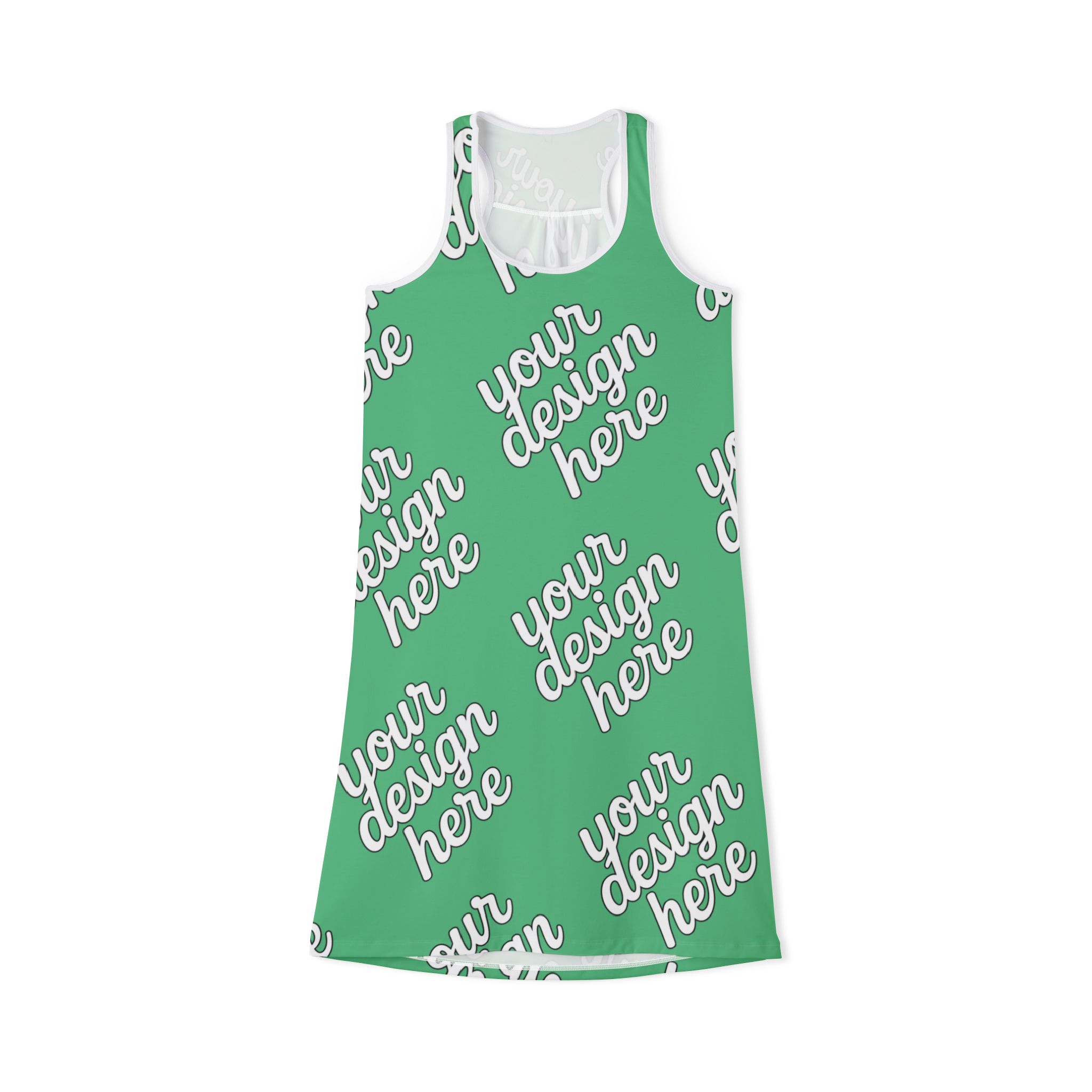 14159539615399461129_2048.jpeg Customizable Women's Racerback Dress - Perfect for Summer Outings, Beach Days, Birthdays, Casual Wear, Gifts for Her