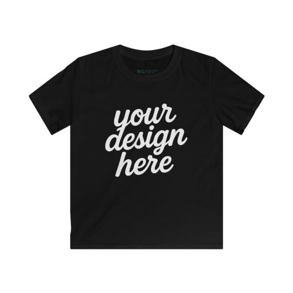 Kids Softstyle Tee - Lightweight and Cozy T-Shirt for Little Ones - Perfect for Play, School, and Special Occasions