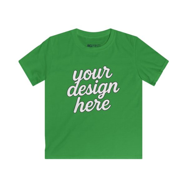 Kids Softstyle Tee - Lightweight and Cozy T-Shirt for Little Ones - Perfect for Play, School, and Special Occasions