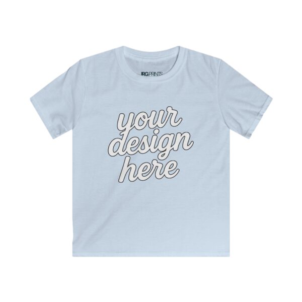Kids Softstyle Tee - Lightweight and Cozy T-Shirt for Little Ones - Perfect for Play, School, and Special Occasions