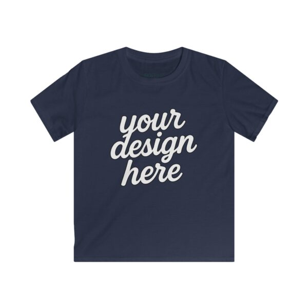 Kids Softstyle Tee - Lightweight and Cozy T-Shirt for Little Ones - Perfect for Play, School, and Special Occasions