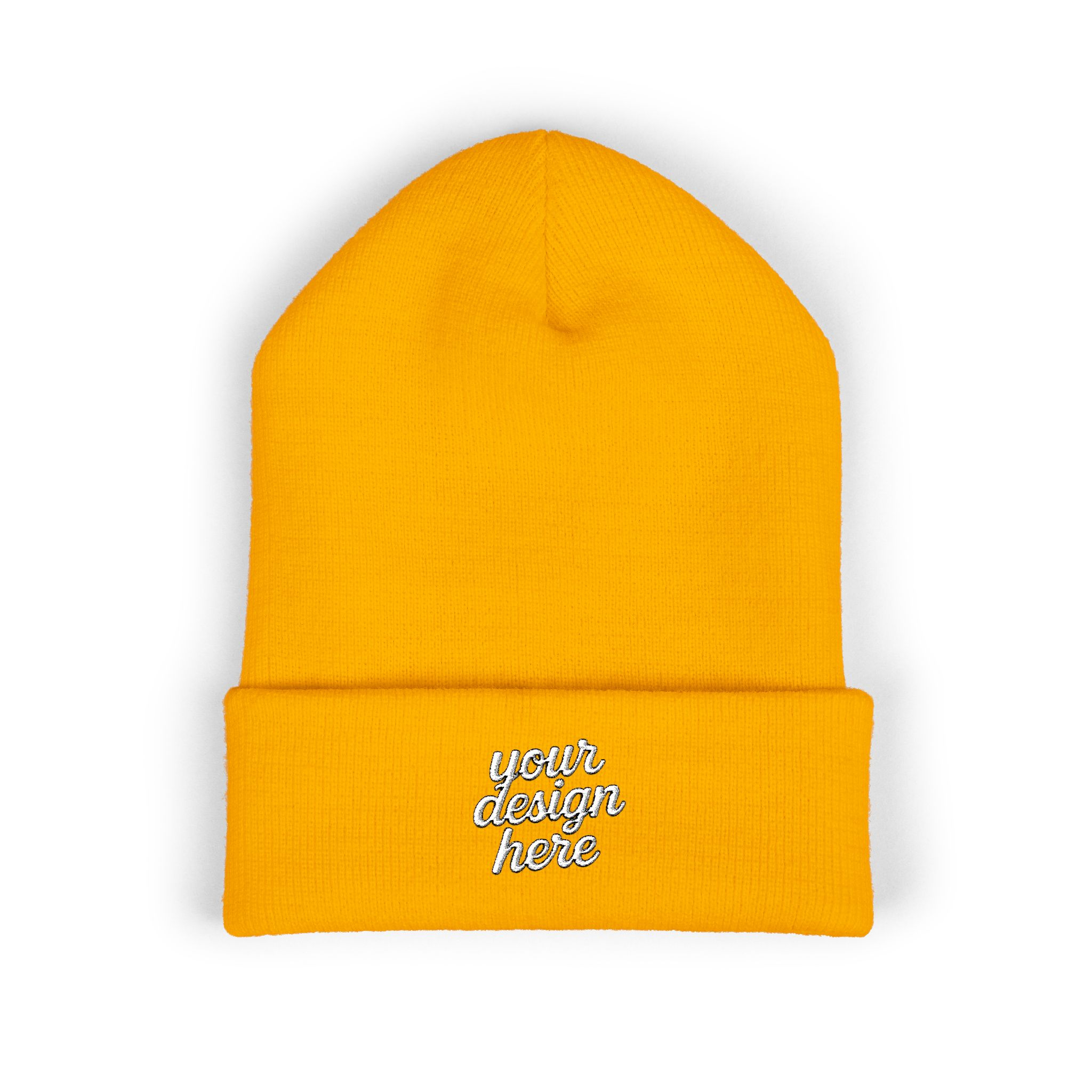 14531598682688758812_2048.webp Embroidered Classic Cuffed Beanie for Cozy Winter Days, Fashion Accessories, Gifts for Him/Her, Outdoor Activities, Casual Style