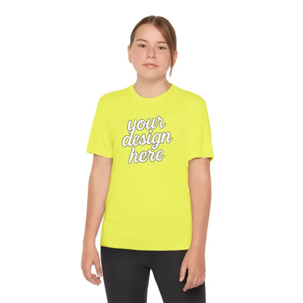 Youth Competitor Tee - Performance Athletic T-Shirt for Kids and Teens