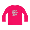 14670981331152260932_2048.webp Custom Youth Long Sleeve Tee for Active Kids, Personalized Athletic Shirt, Ideal for Sports, Birthdays, Gifts, Family Events