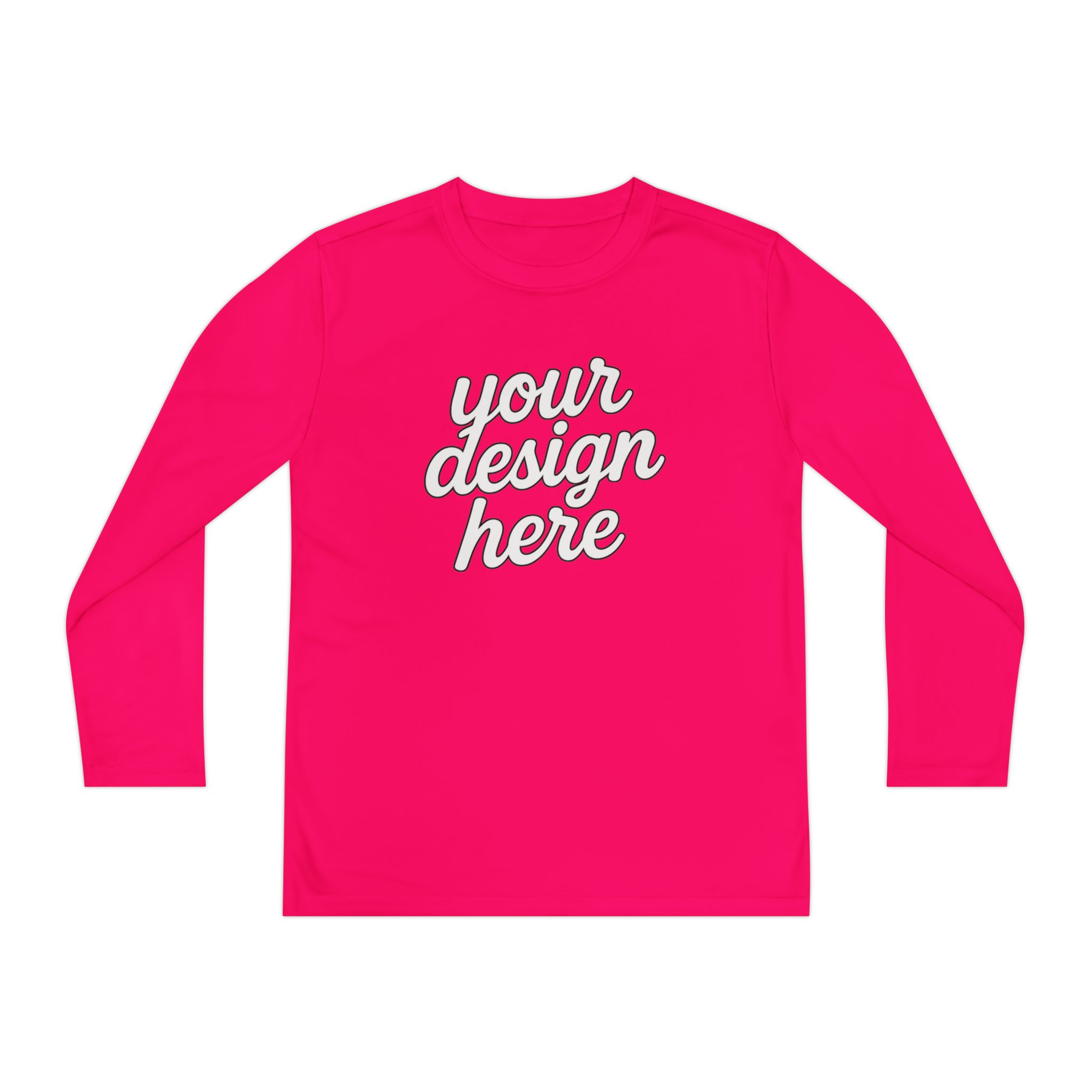 14670981331152260932_2048.webp Custom Youth Long Sleeve Tee for Active Kids, Personalized Athletic Shirt, Ideal for Sports, Birthdays, Gifts, Family Events