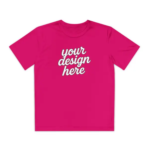 Youth Competitor Tee - Performance Athletic T-Shirt for Kids and Teens