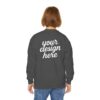 14786991065897872262_2048.jpeg Youth Crewneck Sweatshirt, Cozy Kids Fashion, Personalized Gift, Customizable Sweatshirt, Perfect for School, Casual Wear, Birthdays