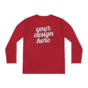 14864437258386123387_2048.webp Custom Youth Long Sleeve Tee for Active Kids, Personalized Athletic Shirt, Ideal for Sports, Birthdays, Gifts, Family Events