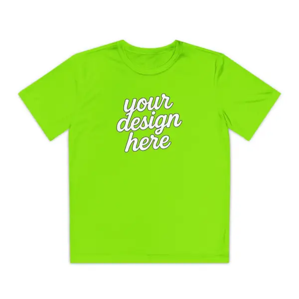 Youth Competitor Tee - Performance Athletic T-Shirt for Kids and Teens