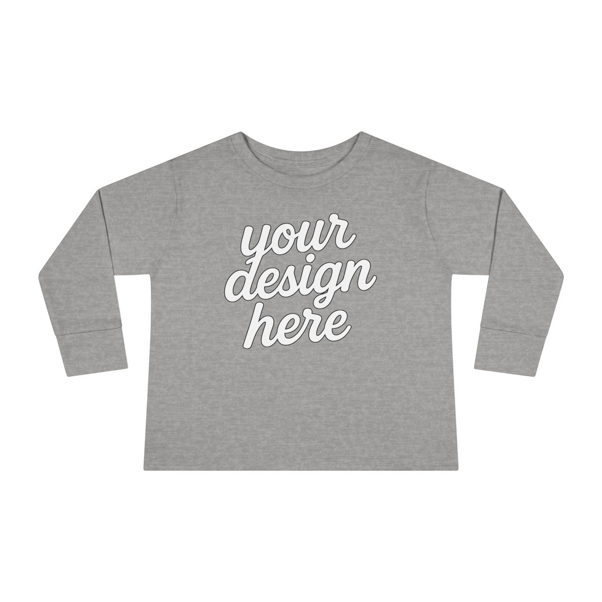 15101217091134266665_2048.jpeg Customizable Toddler Long Sleeve Tee, Kids Fashion, Personalized Gift, Birthday Outfit, Playtime Wear, Baby Shower
