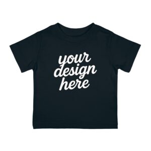 Cute Infant Cotton Jersey Tee, Baby Shower Gift, Toddler Apparel, Customizable Tee, First Birthday Outfit