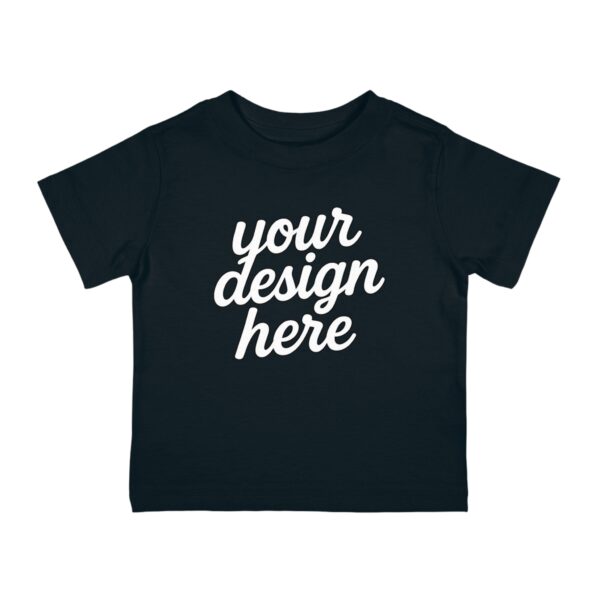 Cute Infant Cotton Jersey Tee, Baby Shower Gift, Toddler Apparel, Customizable Tee, First Birthday Outfit