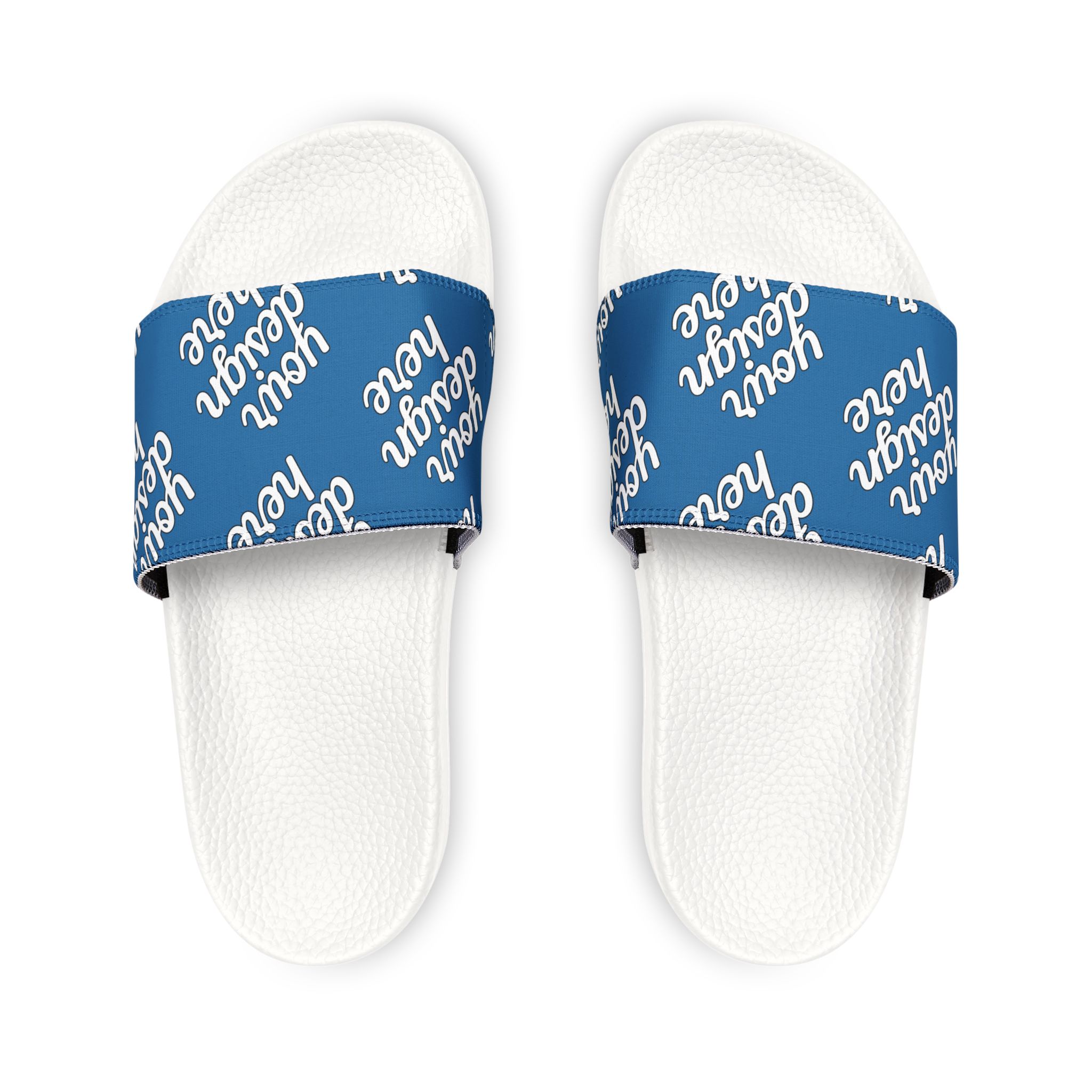 15258540196107397243_2048.jpeg Youth Slide Sandals, Fun Casual Footwear for Kids, Comfortable Summer Shoes, Stylish Beach Slippers, Great for Outdoor Play