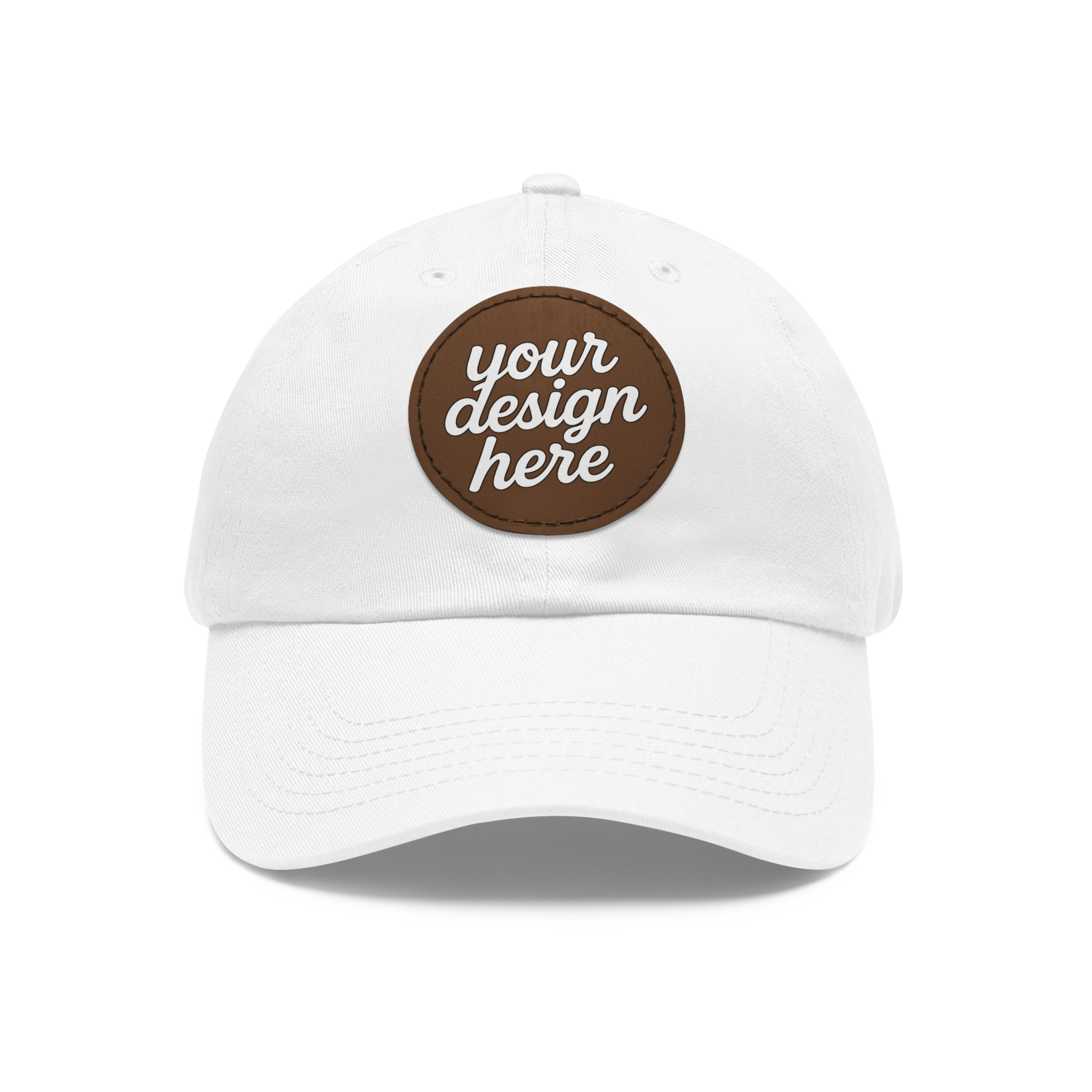 15390298275420137822_2048.webp Dad Hat with Custom Leather Patch, Personalized Gift for Dad, Casual Summer Hat, Adjustable Cap, Father's Day Gift, Gift for Him