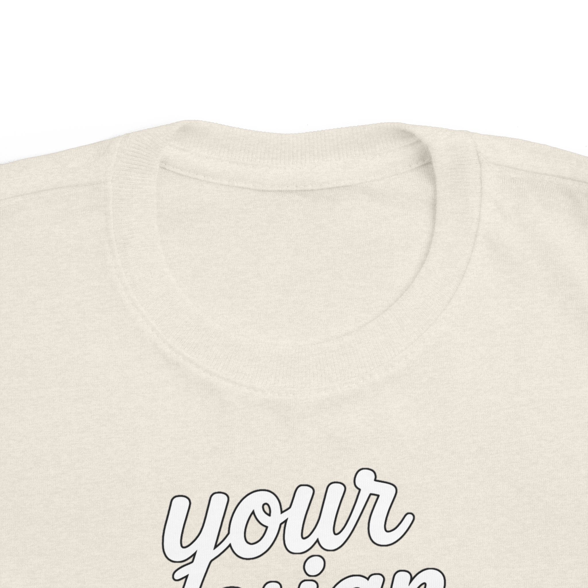 Toddler's Customizable Fine Jersey Tee - Cute Kids Shirt, Birthday Gift, Everyday Wear, Personalized Gift, Playdate Outfit