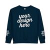 15790358333168089546_2048.jpeg Personalized Toddler Sweatshirt with Custom Design, Cute Kids Clothing, Birthday Gift, Baby Shower Present, Everyday Wear