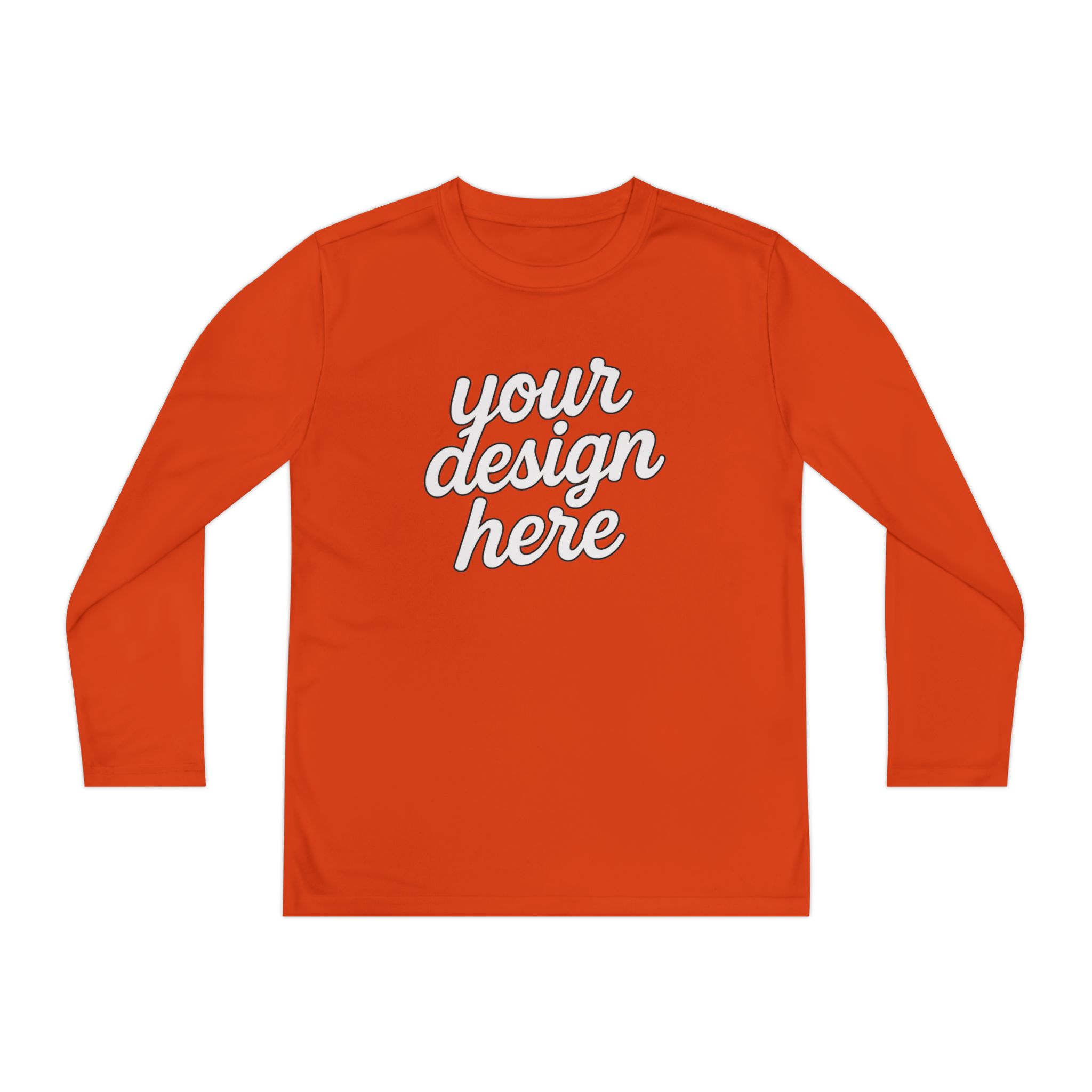 15802823426193509803_2048.webp Custom Youth Long Sleeve Tee for Active Kids, Personalized Athletic Shirt, Ideal for Sports, Birthdays, Gifts, Family Events