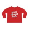 15900773895826417801_2048.jpeg Customizable Toddler Long Sleeve Tee, Kids Fashion, Personalized Gift, Birthday Outfit, Playtime Wear, Baby Shower