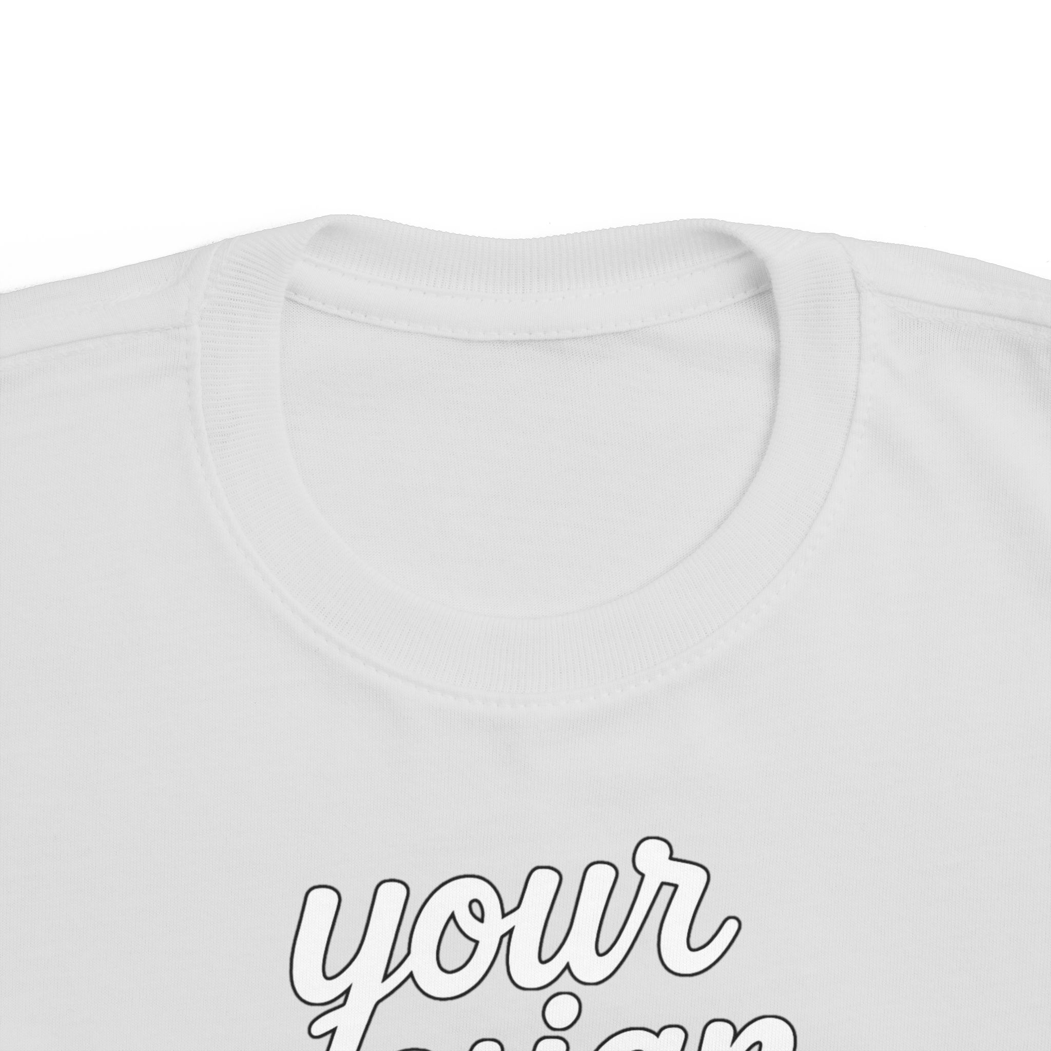 Toddler's Customizable Fine Jersey Tee - Cute Kids Shirt, Birthday Gift, Everyday Wear, Personalized Gift, Playdate Outfit