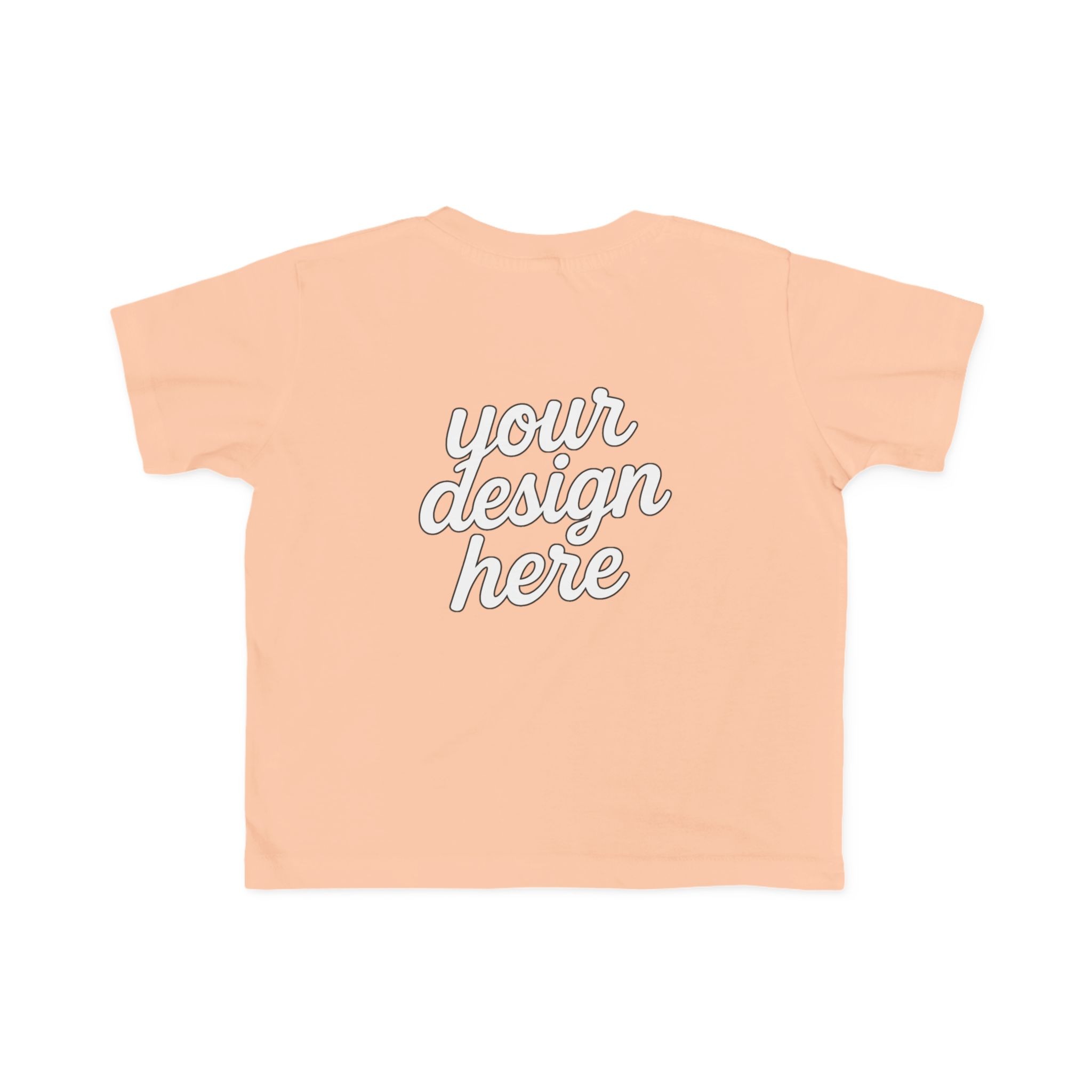 Toddler's Customizable Fine Jersey Tee - Cute Kids Shirt, Birthday Gift, Everyday Wear, Personalized Gift, Playdate Outfit