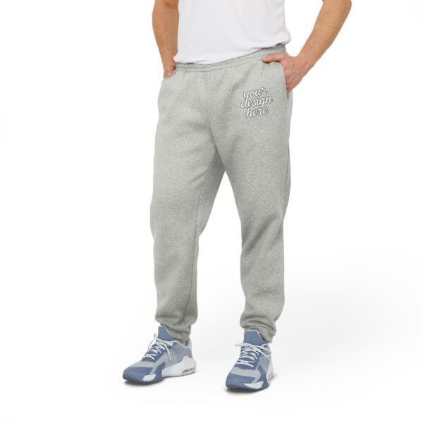 Adidas Cozy Unisex Fleece Joggers | Perfect for Relaxing, Workouts, Lounging, Gift for Him/Her, Sportswear, Customizable Design