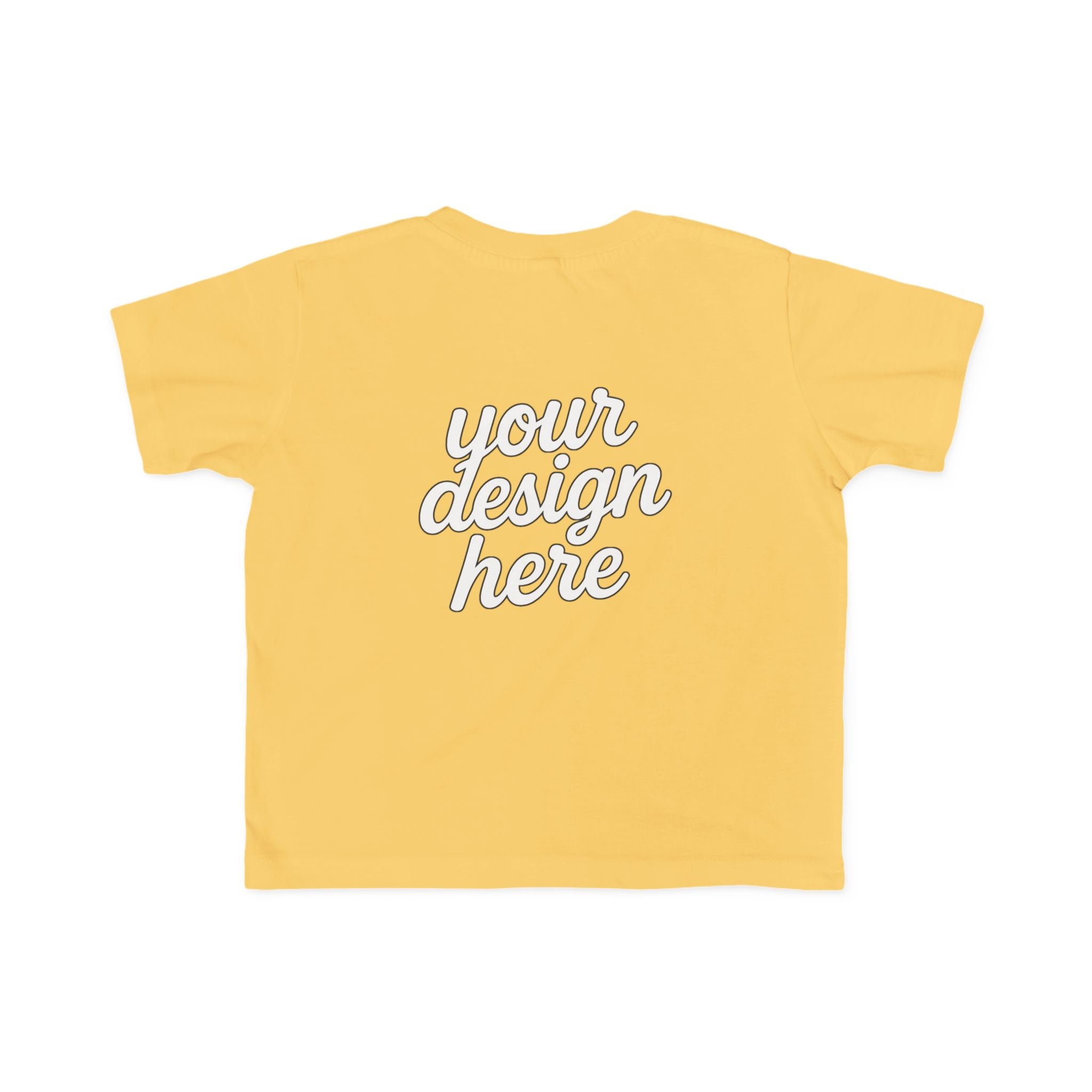Toddler's Customizable Fine Jersey Tee - Cute Kids Shirt, Birthday Gift, Everyday Wear, Personalized Gift, Playdate Outfit
