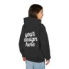Customizable Youth Hoodie with Stylish Text Design, Personalized Gift, Trendy Streetwear, Perfect for Birthdays, Festive Celebrations, [...]