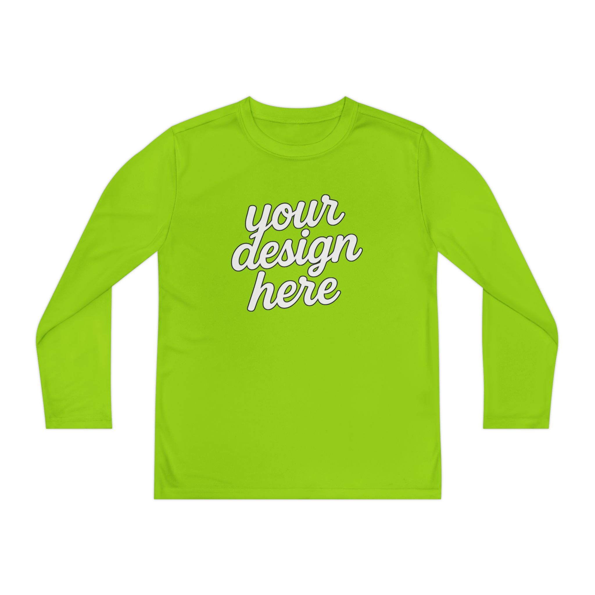 16186307057537444817_2048.webp Custom Youth Long Sleeve Tee for Active Kids, Personalized Athletic Shirt, Ideal for Sports, Birthdays, Gifts, Family Events