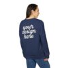 16199344941178786194_2048.jpeg Adidas Personalized Unisex Fleece Crewneck Sweatshirt, Cozy Gift, Custom Apparel, Fashion Layering, Winter Wardrobe Essential