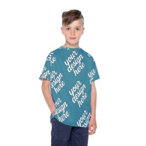 Kids Sports Jersey - Customizable Athletic Top for Young Athletes, Youth Outdoor Gear, Birthday Gift for Kids, Sports Event Apparel, [...]