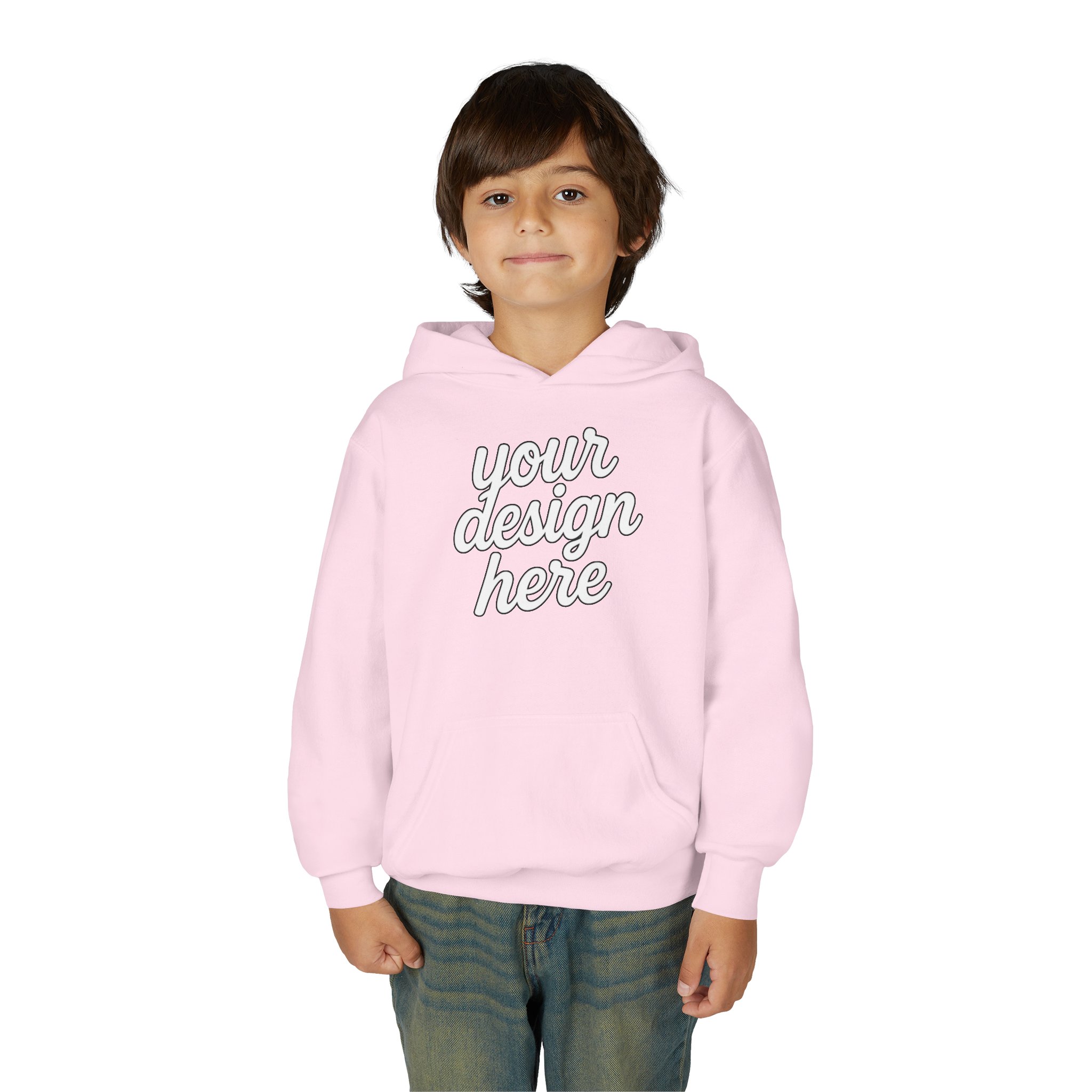 Customizable Youth Hoodie with Stylish Text Design, Personalized Gift, Trendy Streetwear, Perfect for Birthdays, Festive Celebrations, [...]