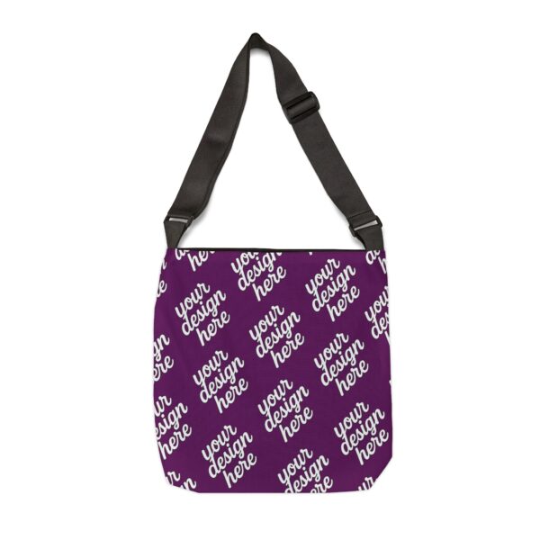 Customizable Adjustable Tote Bag - Personalized Bag for Shopping, Gym, Beach, Travel, Gifts