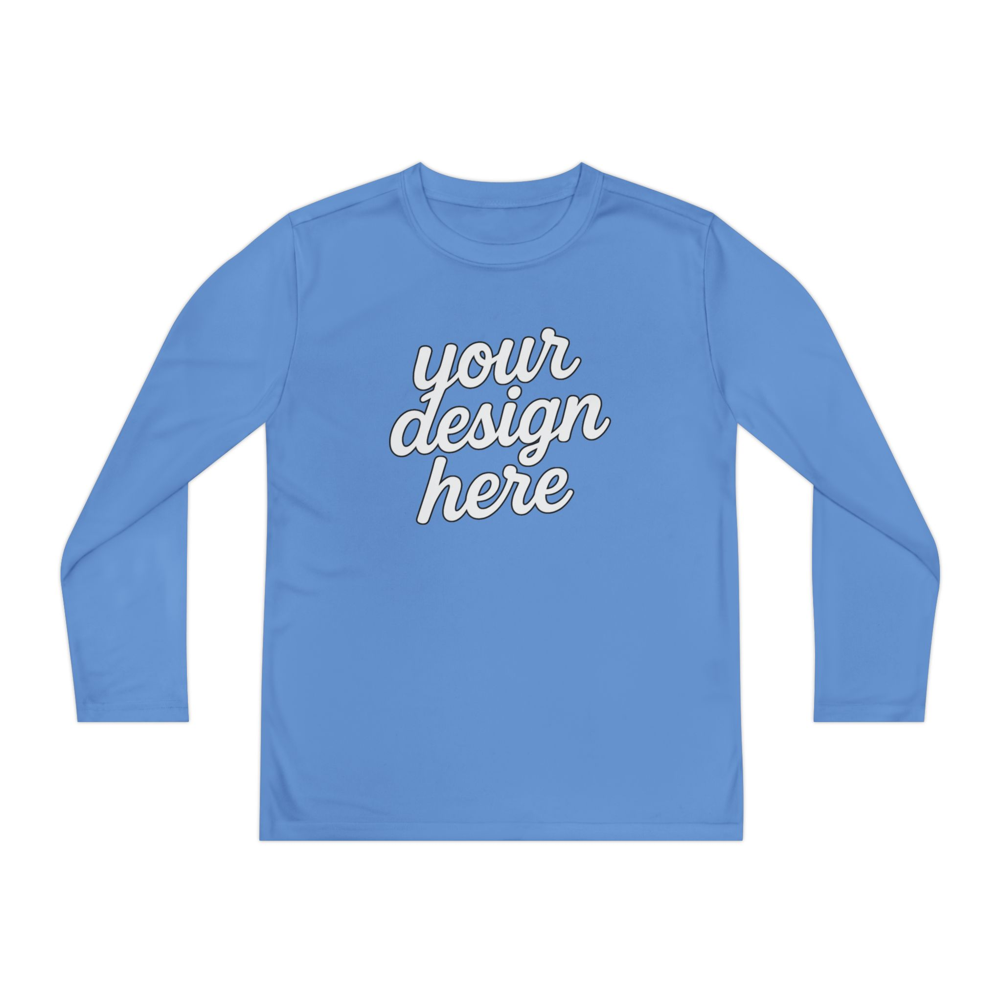 16353279588793280248_2048.webp Custom Youth Long Sleeve Tee for Active Kids, Personalized Athletic Shirt, Ideal for Sports, Birthdays, Gifts, Family Events