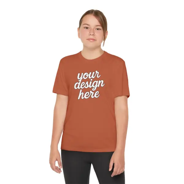 Youth Competitor Tee - Performance Athletic T-Shirt for Kids and Teens