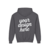 16812416177042789807_2048.webp Youth Customizable Hooded Sweatshirt - Perfect for Gifts, Birthday, School Events, Sports Teams, Casual Wear