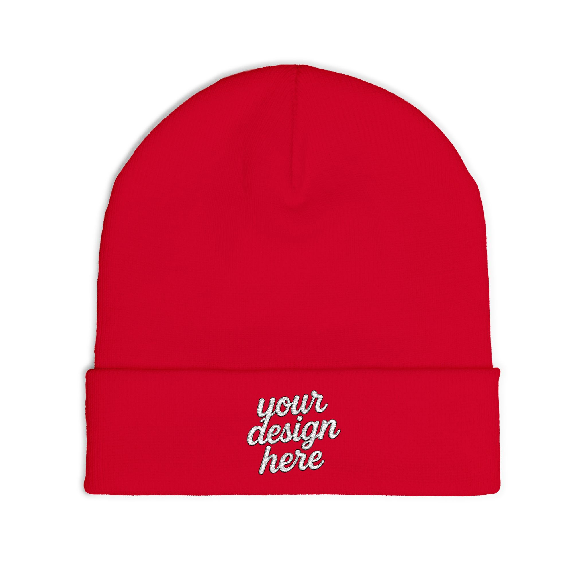 16875457940700057143_2048.webp Custom Embroidered Knit Beanie, Winter Beanie Hat, Personalized Gift, Cozy Hat, Stylish Headwear for Cold Weather