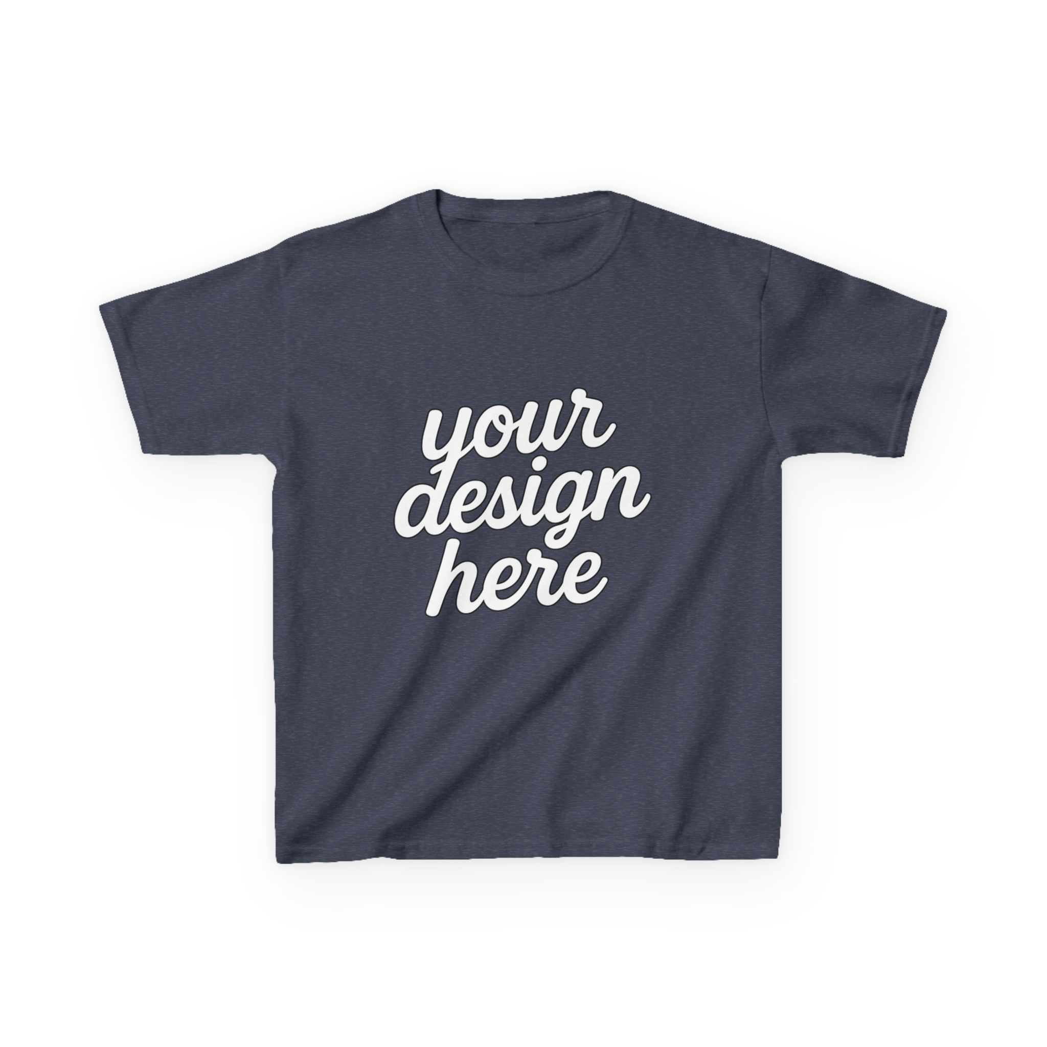 16888558109800129595_2048.webp Kids Heavy Cotton™ Tee - Comfortable & Fun T-Shirt for Boys & Girls, Casual Wear, Birthday Gift, Playtime Essentials, Everyday Style