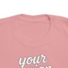 Toddler's Customizable Fine Jersey Tee - Cute Kids Shirt, Birthday Gift, Everyday Wear, Personalized Gift, Playdate Outfit
