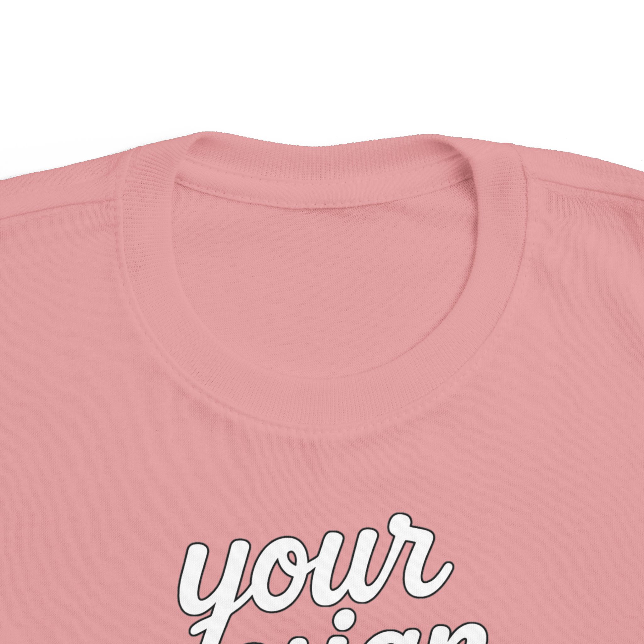 Toddler's Customizable Fine Jersey Tee - Cute Kids Shirt, Birthday Gift, Everyday Wear, Personalized Gift, Playdate Outfit