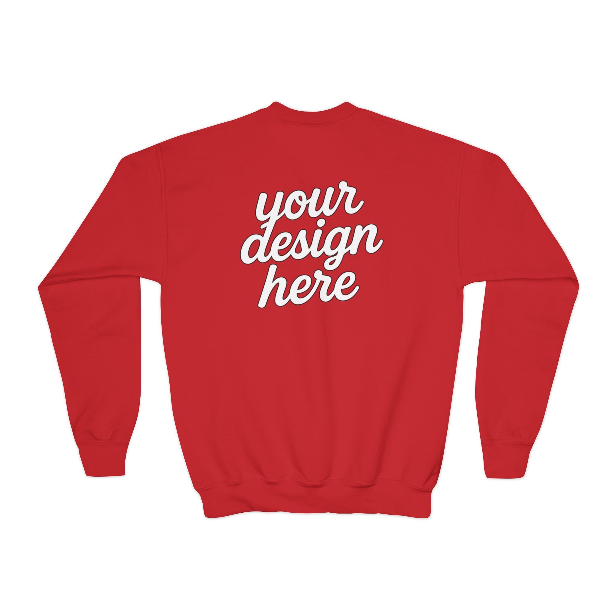 16909361046464870535_2048.jpeg Youth Crewneck Sweatshirt, Cozy Kids Fashion, Personalized Gift, Customizable Sweatshirt, Perfect for School, Casual Wear, Birthdays