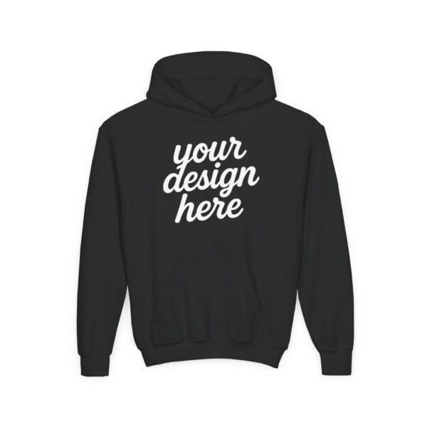 Customizable Youth Hoodie with Stylish Text Design, Personalized Gift, Trendy Streetwear, Perfect for Birthdays, Festive Celebrations, [...]