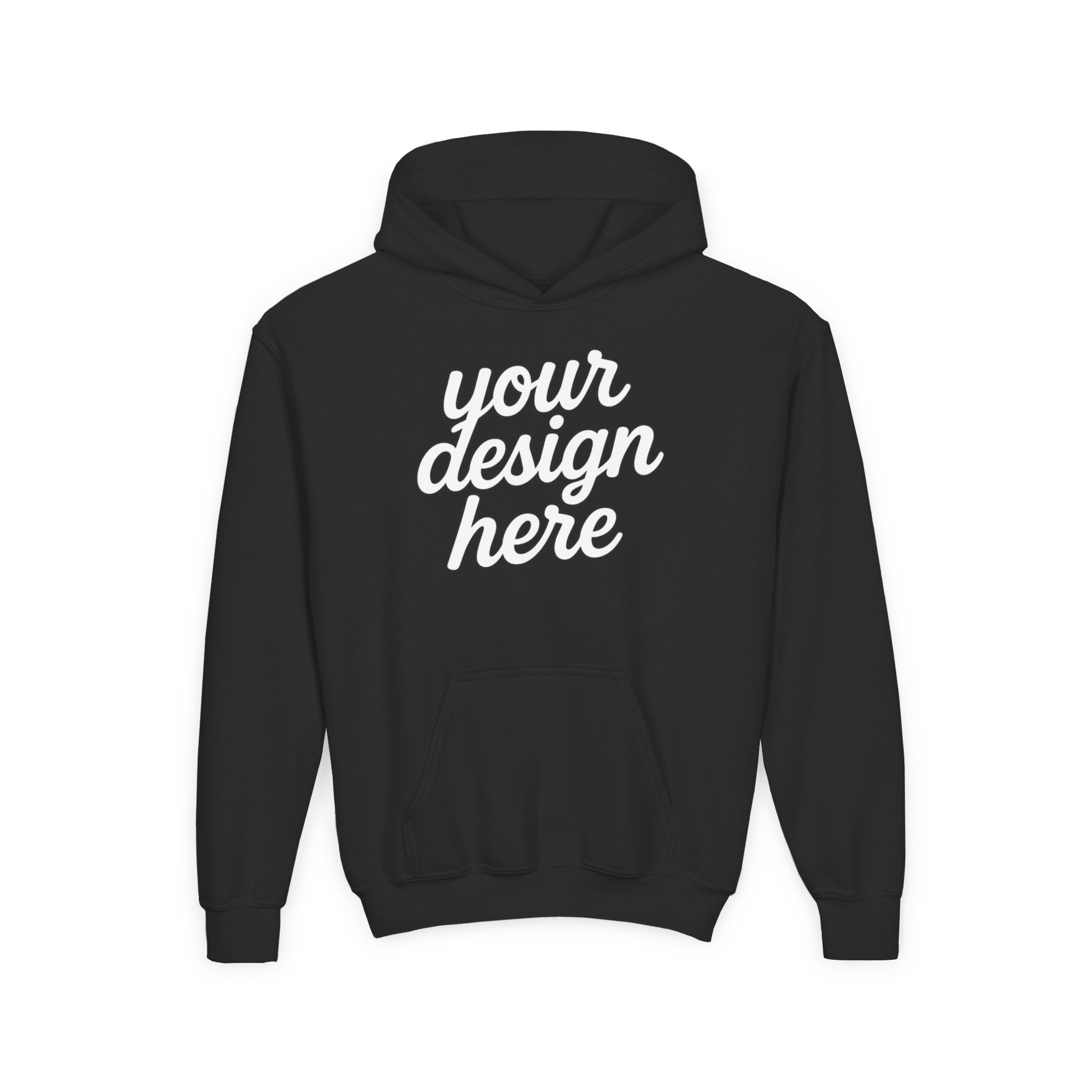 Customizable Youth Hoodie with Stylish Text Design, Personalized Gift, Trendy Streetwear, Perfect for Birthdays, Festive Celebrations, [...]