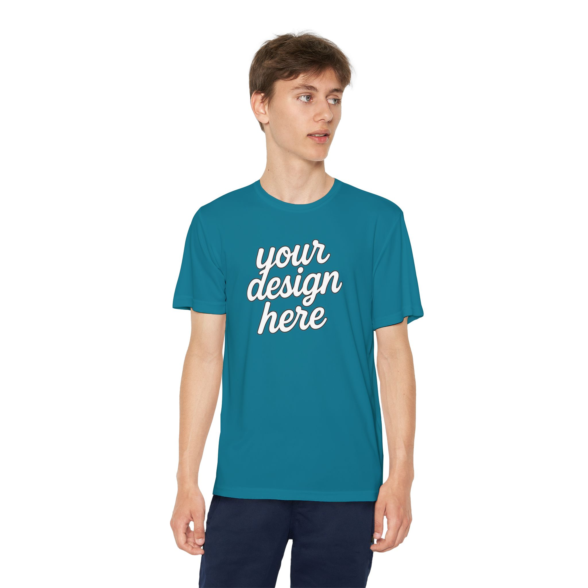17110032716092465072_2048.webp Youth Competitor Tee - Performance Athletic T-Shirt for Kids and Teens