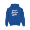 Customizable Youth Hoodie with Stylish Text Design, Personalized Gift, Trendy Streetwear, Perfect for Birthdays, Festive Celebrations, [...]