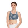 Customizable AOP Sports Bra | Personalized Fitness Top, Activewear, Gym Clothes, Unique Workout Gear, Gift for Athletes